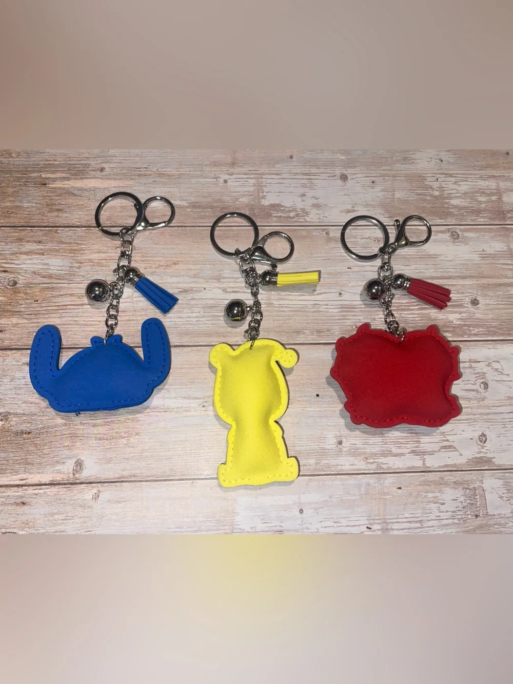 NEW CARTOON Rhinestone Keychain Bag Charm